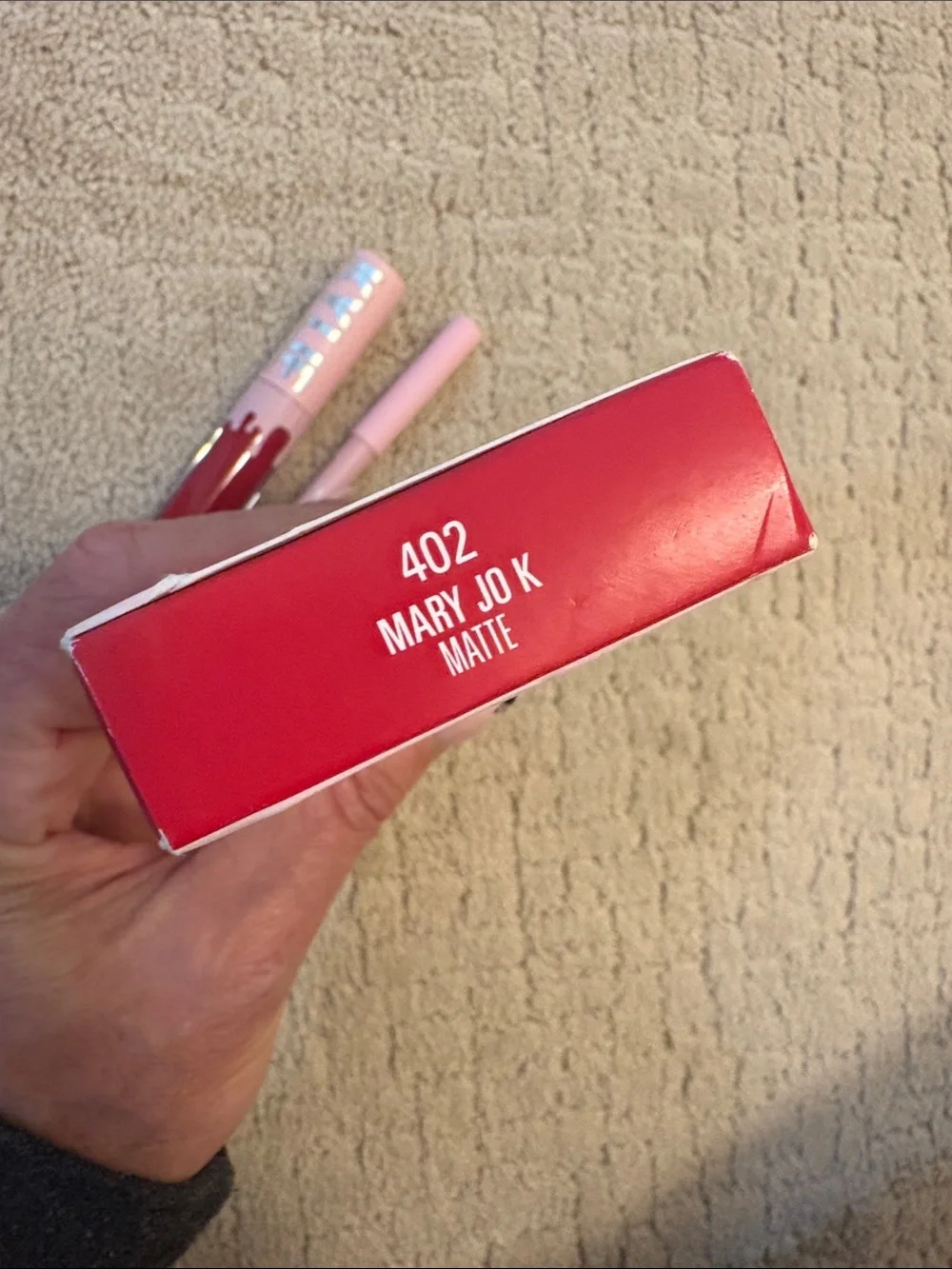 KYLIE Matte Liquid Lipstick & Lip Liner — Deep Red